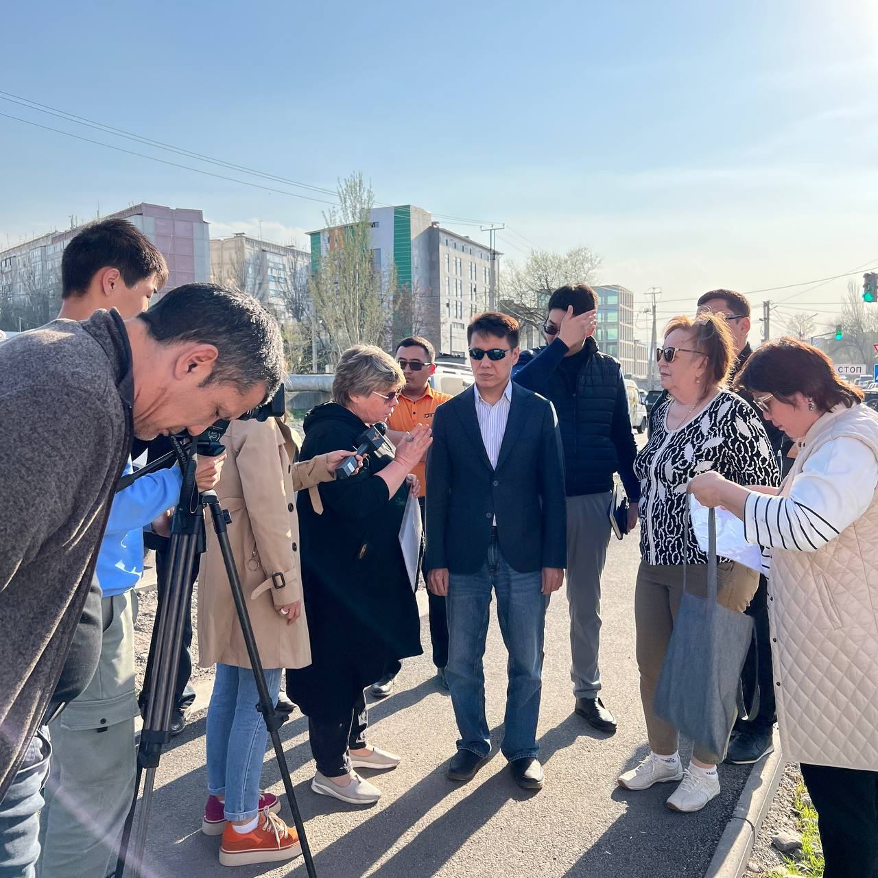 Встреча с жителями Бишкека